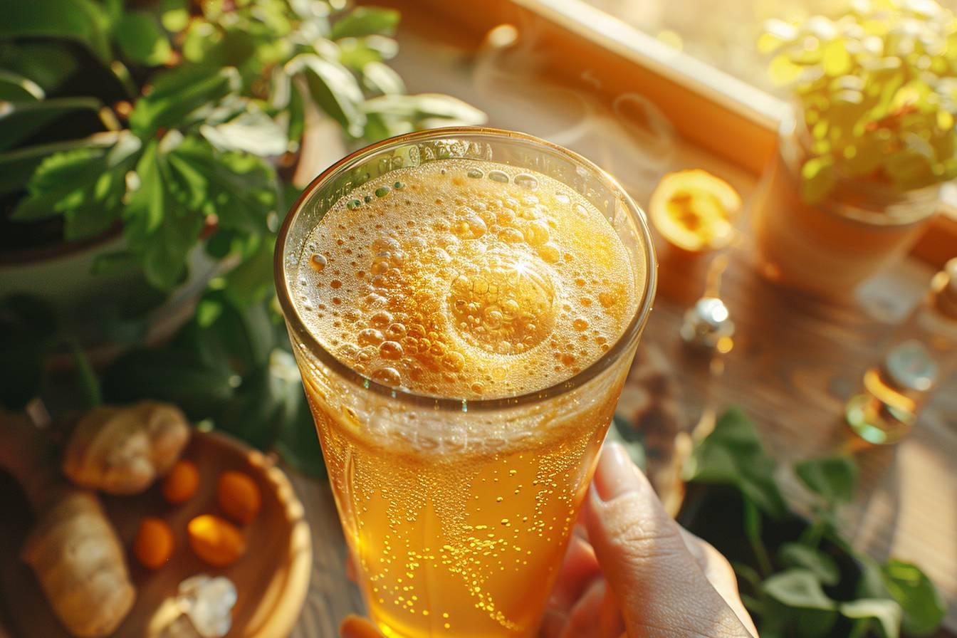 Kombucha bio : découvrez nos infusions et boissons organiques riches en probiotiques