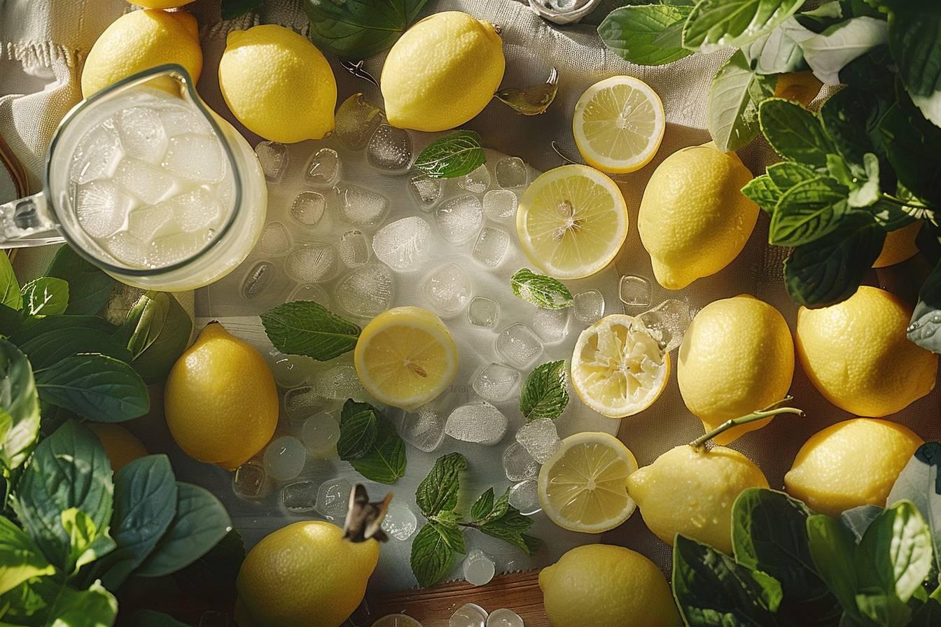 Recette facile et rapide de citronnade maison : la meilleure boisson rafraîchissante