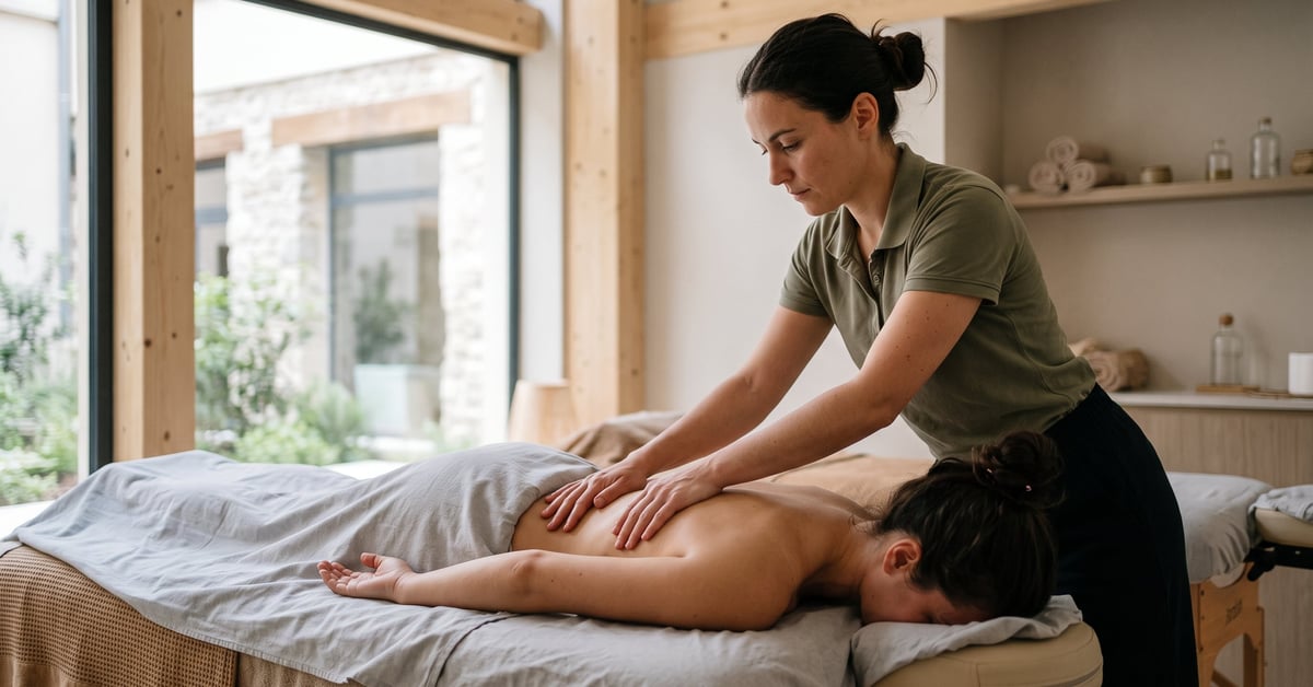 Séance de massage bien-être relaxante pour une détente profonde du corps et de l'esprit