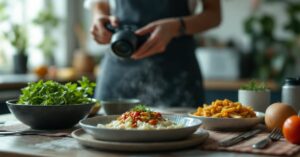 Menu rapide et facile pour la semaine : repas équilibrés préparés en peu de temps