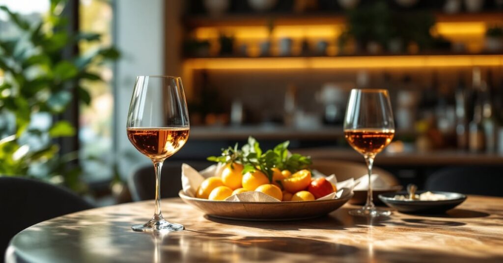 Apéro dînatoire original avec verrines colorées, bouchées créatives et planches gourmandes élégantes